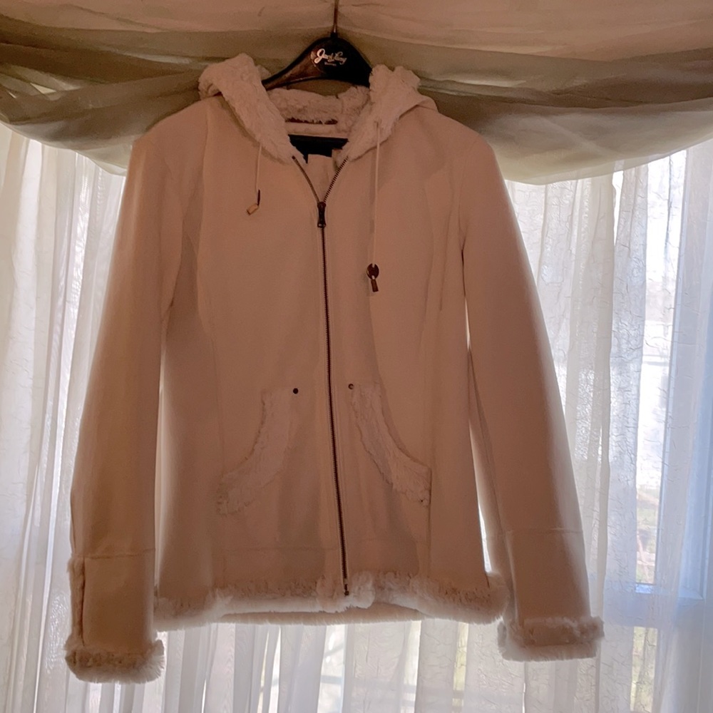 Jones of New York Suede faux fur-lined Jack